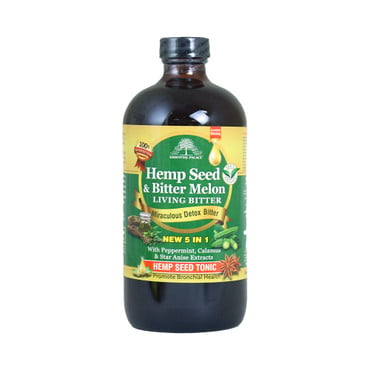 Hemp Seed & Melon Living Bitter - 16 oz. image 0